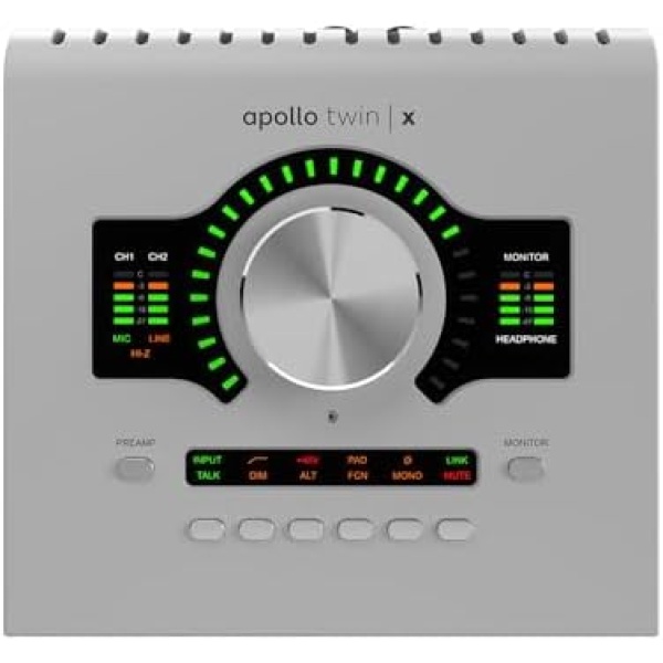 Universal Audio Apollo Twin X DUO Gen 2 Essentials + Edition Thunderbolt 3 Audio
