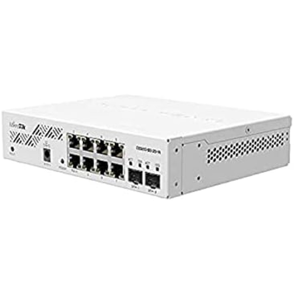 MikroTik - CSS610-8G-2S+in - Cloud Smart Switch 610-8G-2S+in with 8X Gigabit