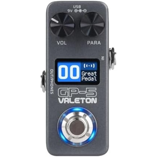 Valeton GP-5 Compact Multi-Effects Processor – SnapTone & IR Loader, 100+