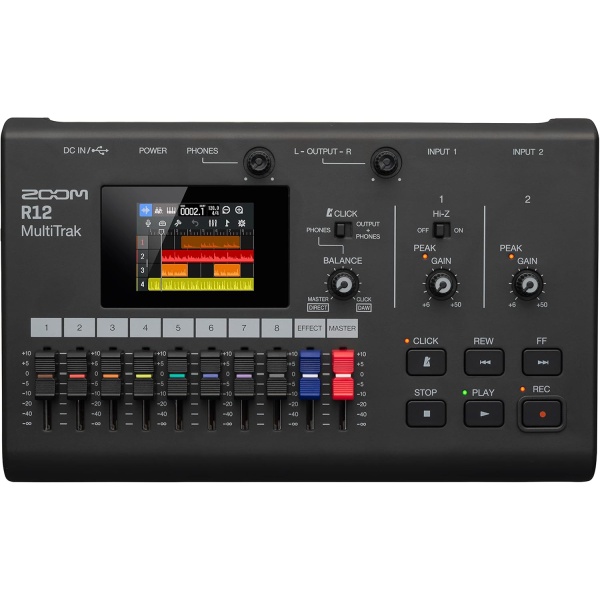 Zoom R12 MultiTrak Recorder with Touchscreen