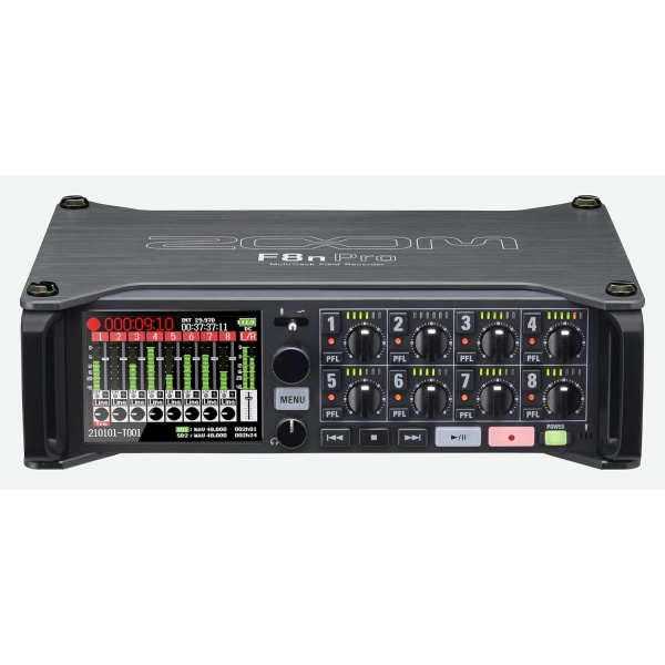 Zoom F8n Pro Multitrack Field Recorder