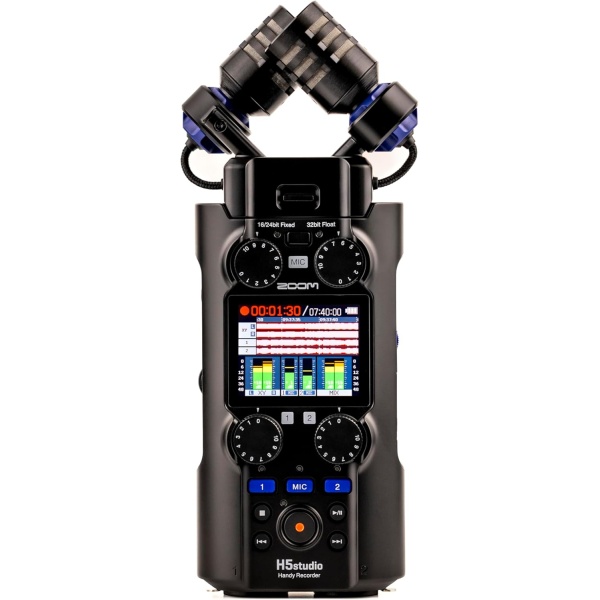 Zoom H5 Studio Handheld Recorder for Musicians, Podcasters & Filmmakers